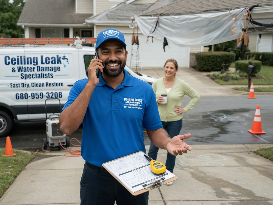 Ceiling Leak Cleanup Helper, UT FAQs